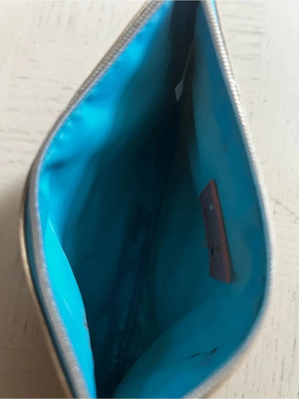 IPSY July 2021 Glam Bag STAY GOLDEN Makeup Cosmetic Clutch Jeweled Zip Pull